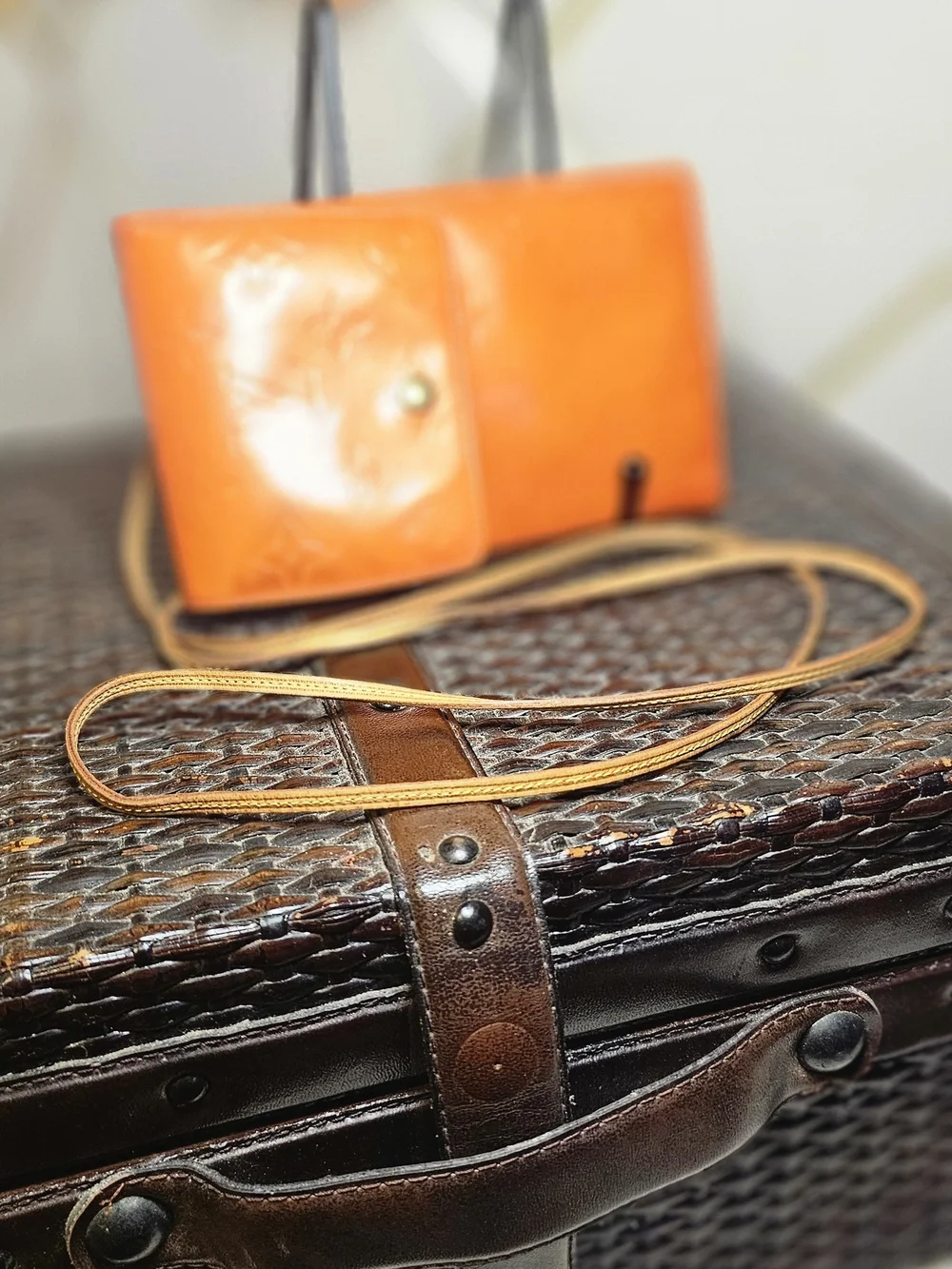 Louis Vuitton Monogram Vernis Walker Wallet